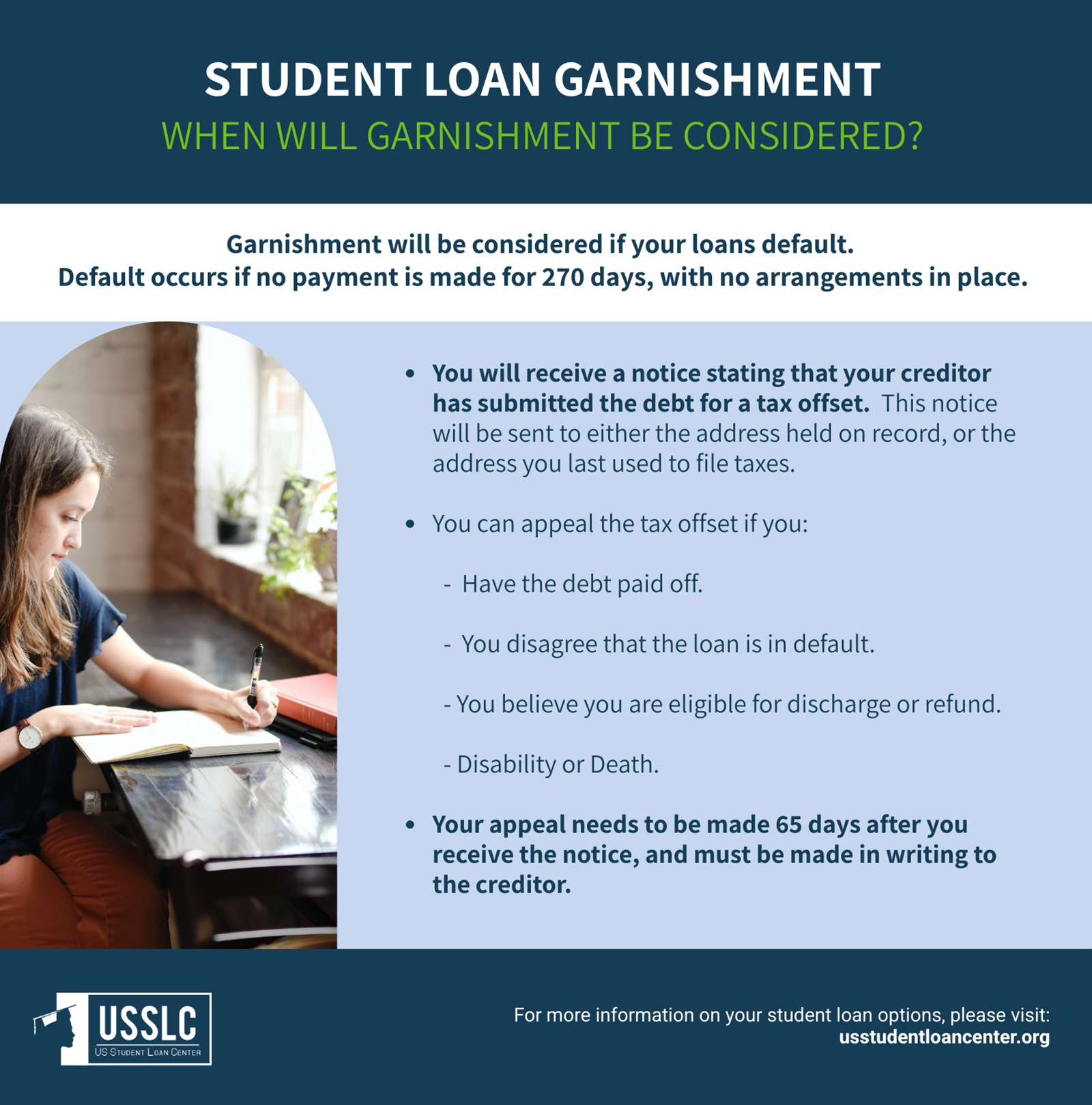 how to stop student loans from taking your taxes when will garnishment be considered